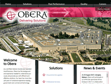 Tablet Screenshot of oberallc.com